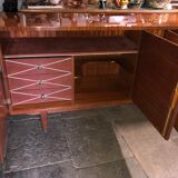 Sideboard wood varnished years 50