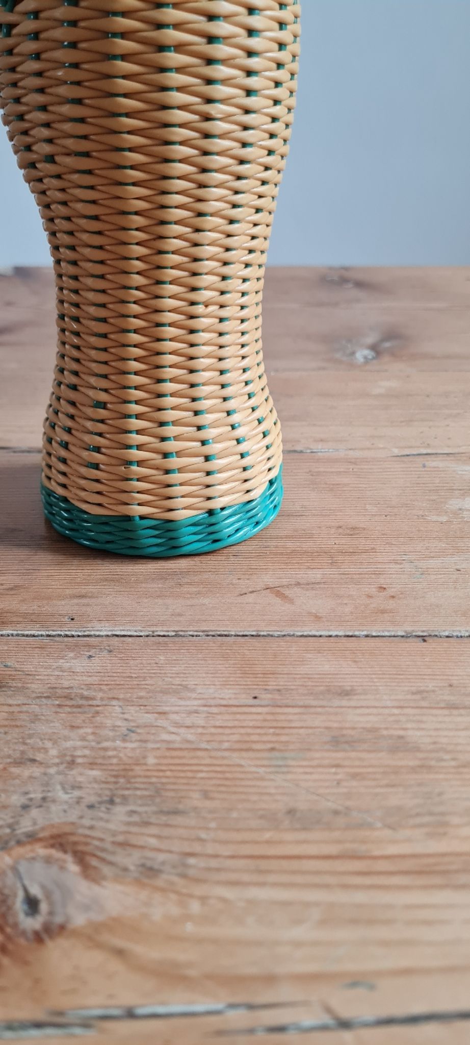 Carafe scoubidou vintage