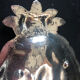 Empty pocket pineapple silver metal '70