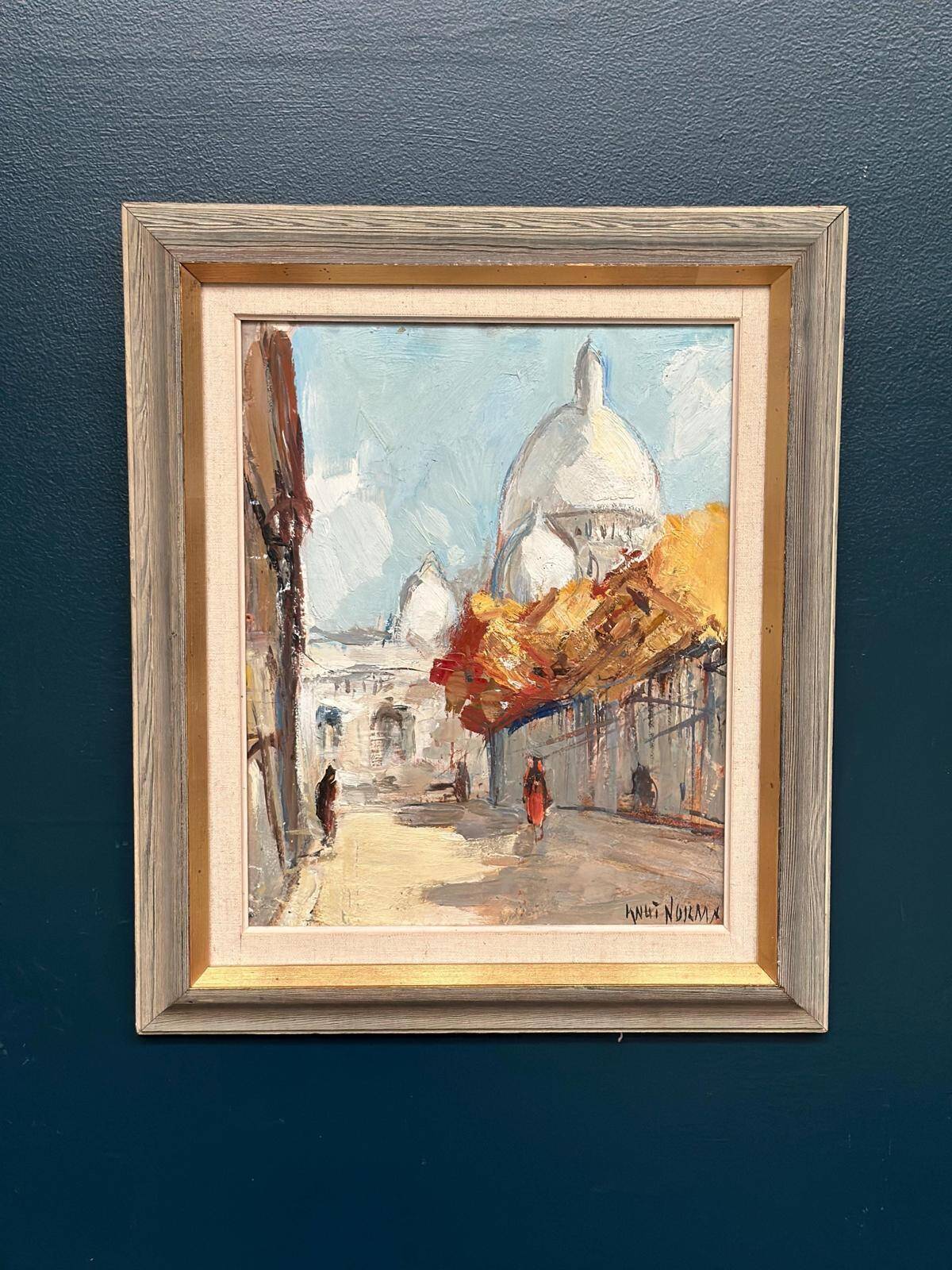 Original Swedish Oil On Panel – “Venice” By Knut Norman
