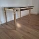 Brass coffee table, 70s