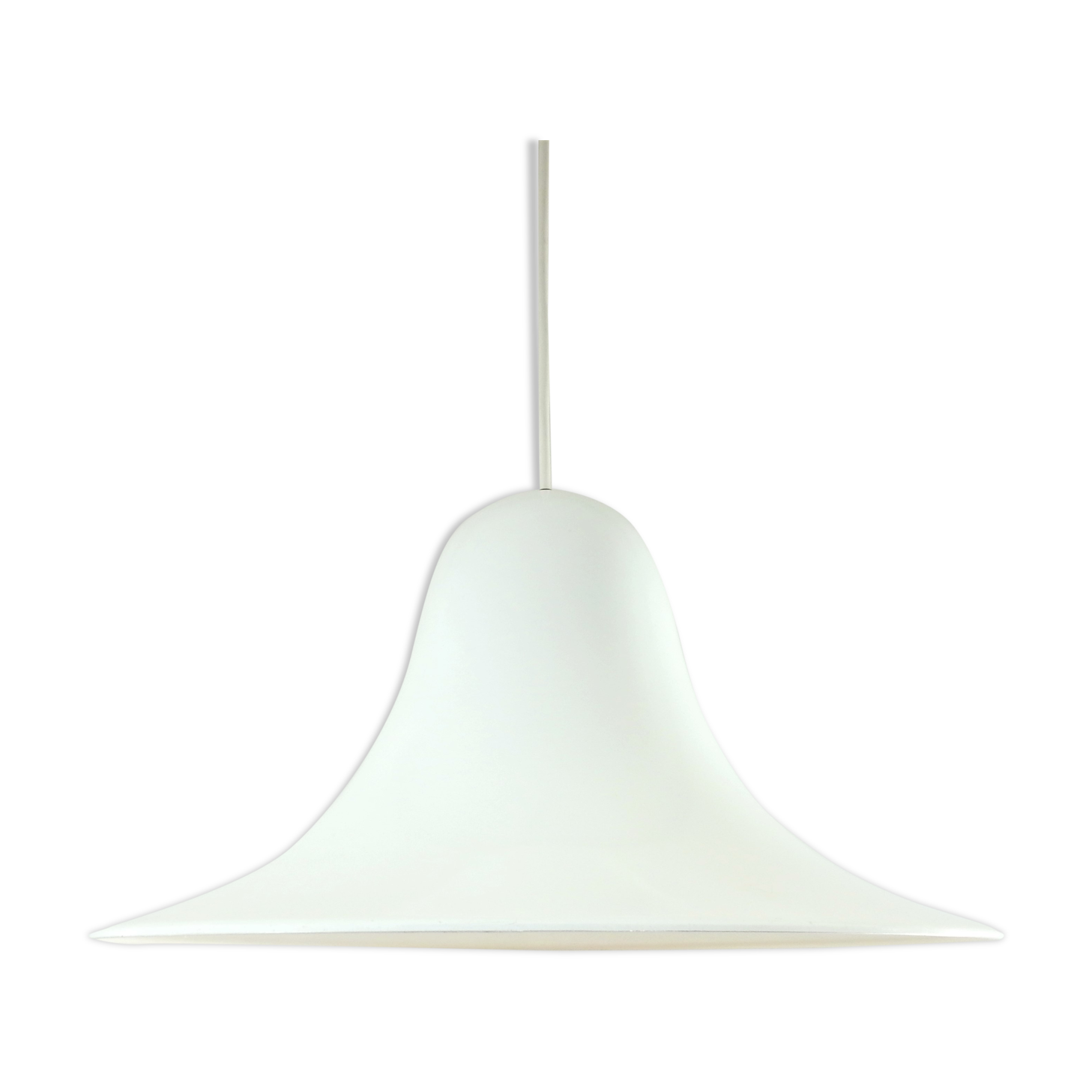 White XL 'Pantop' pendant lamp, by Verner Panton for Verpan, 1980