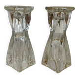 Pair of 50s vase candlesticks