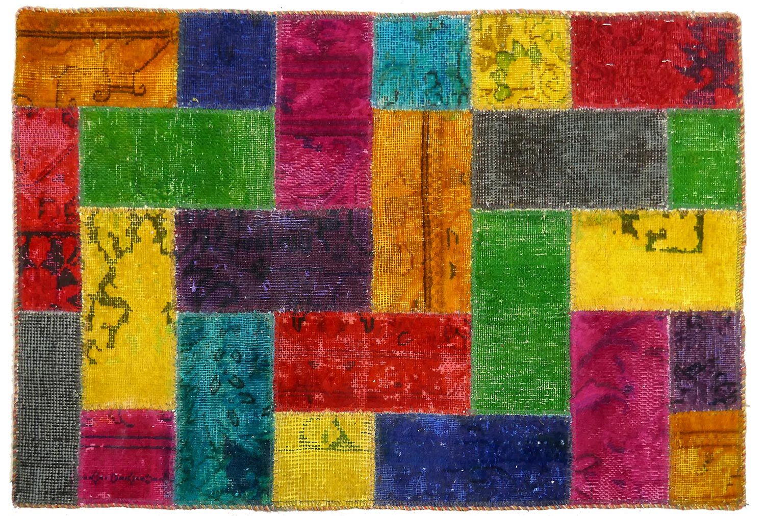 Oriental carpet "Patchwork" fine