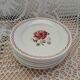 8 old Badonviller dessert plates