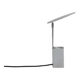 Reflect table lamp in chrome metal, contemporary work.