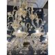 Lustre en verre de Murano en or vénitien vénitien contemporain « Ca Rezzonico »