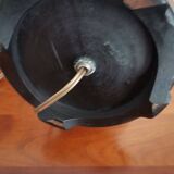 Blue ceramic lamp base