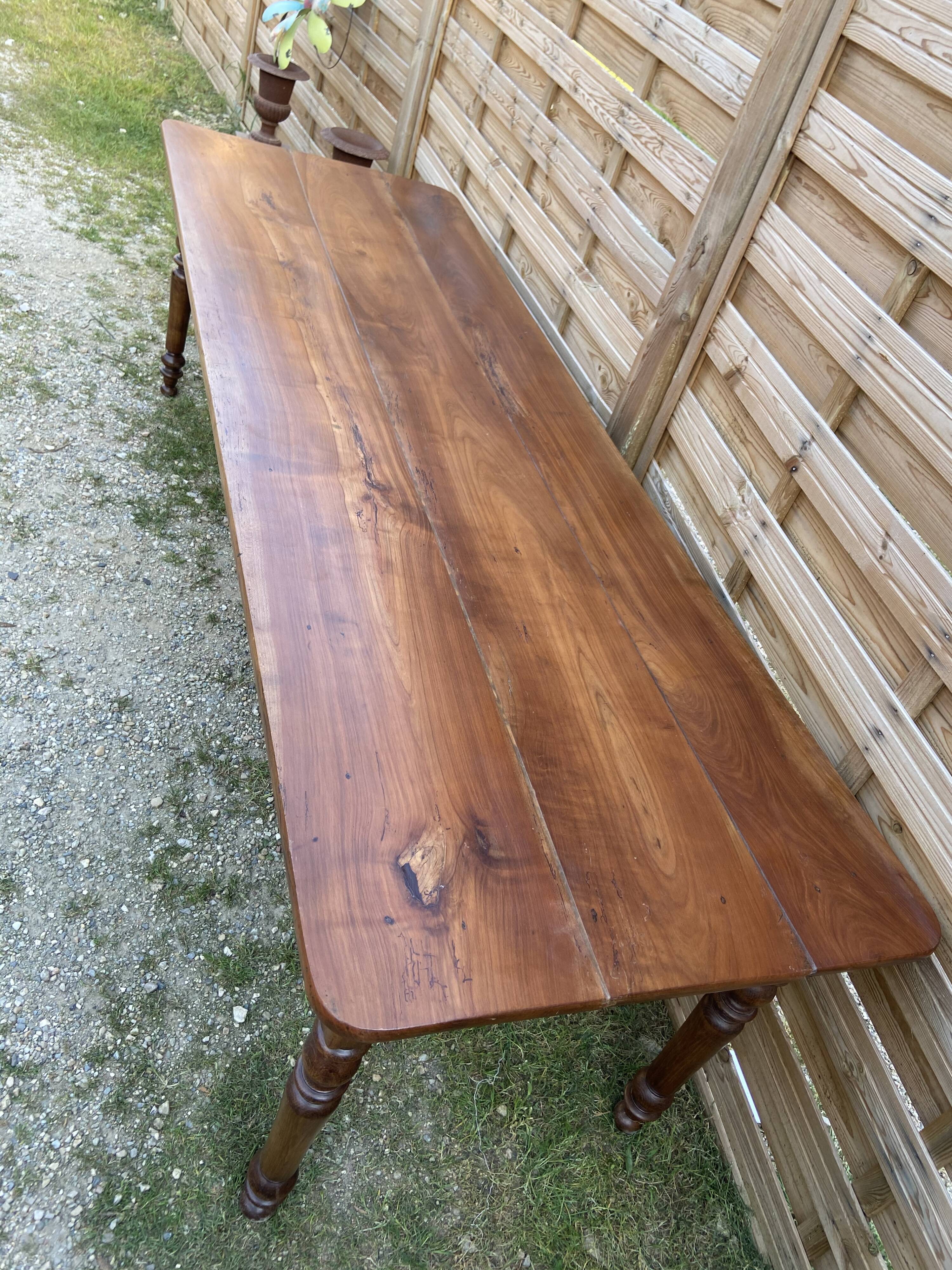 Large farm table xix