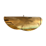 Hammered brass leaf light fixture 80cm