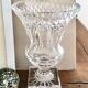 Vase 1960 cut bohemian crystal