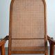 Fauteuil à crémaillère Fischel vers 1900