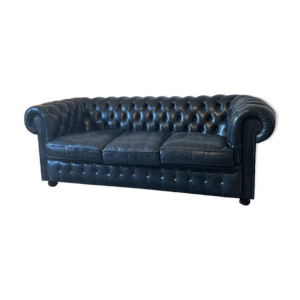 Authentique canapé chesterfield - places