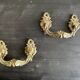Pair of large antique bronze handles, L. Pinet 19th century