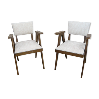 Vintage bridges armchairs