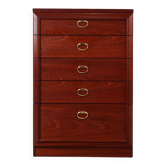 Commode en acajou, design danois, années 1980, fabrication : Danemark