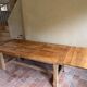 Oak farmhouse table