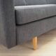 Grey sofa, Danish design, 1970s, production: Denmark