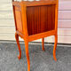 Vintage 1970s bedside table in carved wood – Louis XV style
