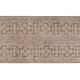 Tapis de couloir turc vintage 57x374 cm