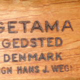 Two-seater sofa by Hans J. Wegner