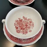 12 soup bowls and saucer service Villeroy&Boch Saar