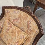 Chaise longue decorated with butterflies in Louis XVI style from the Napoleon III period