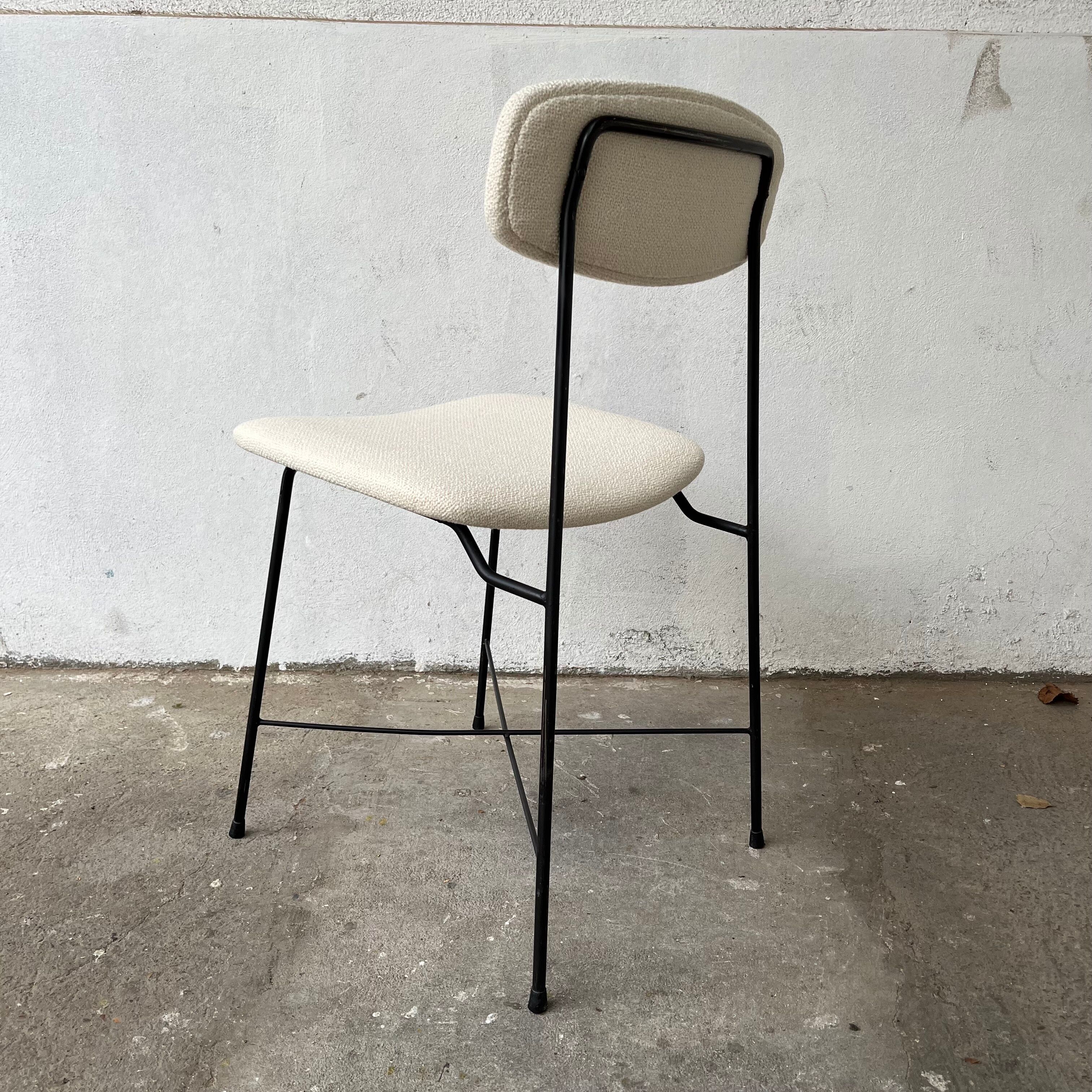 4 chairs by georges coslin for faram - italy 1958