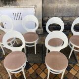 6 chaises "Mouette" maison Baumann - Années 60/70