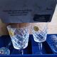 12 glasses of crystal water wine, Antibes model, hand-cut, 18 cl