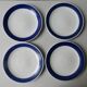 8 Scandinavian plates design Hertha Bengston, Koka Rörstrand, 50s