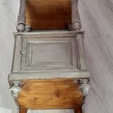Lacquered bedside table early 20th century