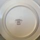 Set of three flat plates with botanical flowers by Villeroy & Boch.