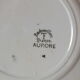6 dessert plates 50s Badonvillers Aurore