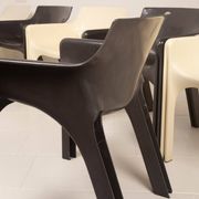 Set of six Gaudì Armchairs by Vico Magistretti for Artemide