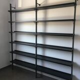 Scandinavian modular wall bookcase pira sweden 60s