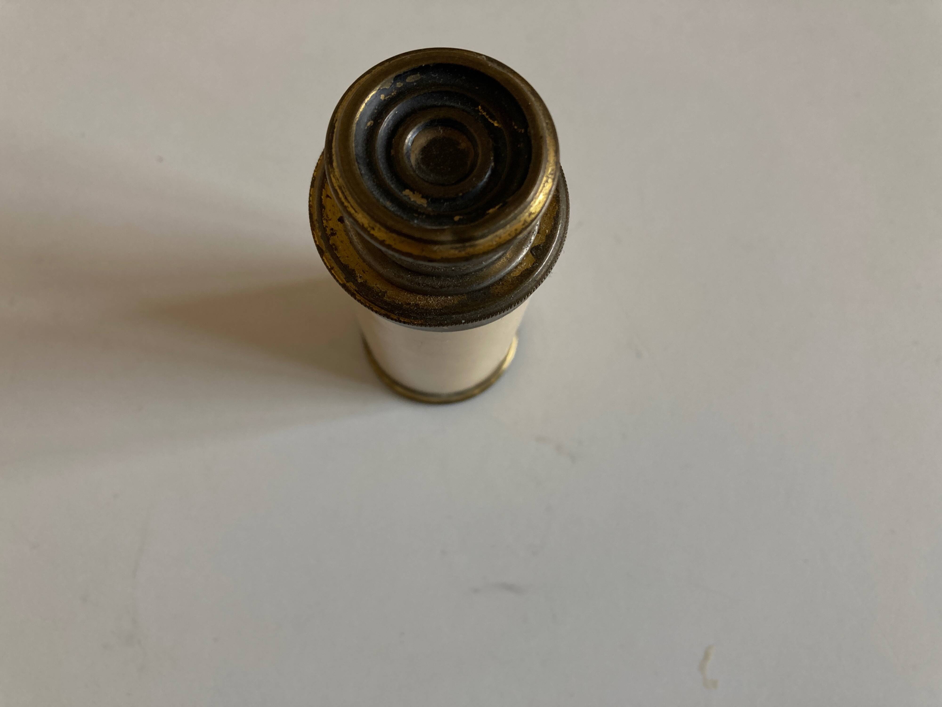 Long brass opera sight circa 1900