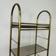 Mid-century design brass shelf