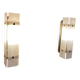 Pair of glass wall lights scandinavian design 1960.