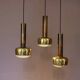 1950s VL56 lamp in brass / Vilhelm Lauritzen / Louis Poulsen, Denmark