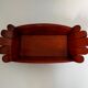 Wooden top box basket basket vintage