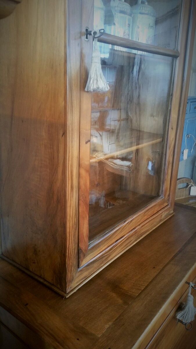 Showcase in Walnut late nineteenth