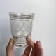 Set of 6 engraved cups and golden spirals 50-60s