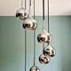Large waterfall chandelier, design Hans-Agne Jakobsson, 1960-70