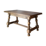 Country coffee table western vintage oak