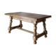 Table basse campagnarde western chêne vintage