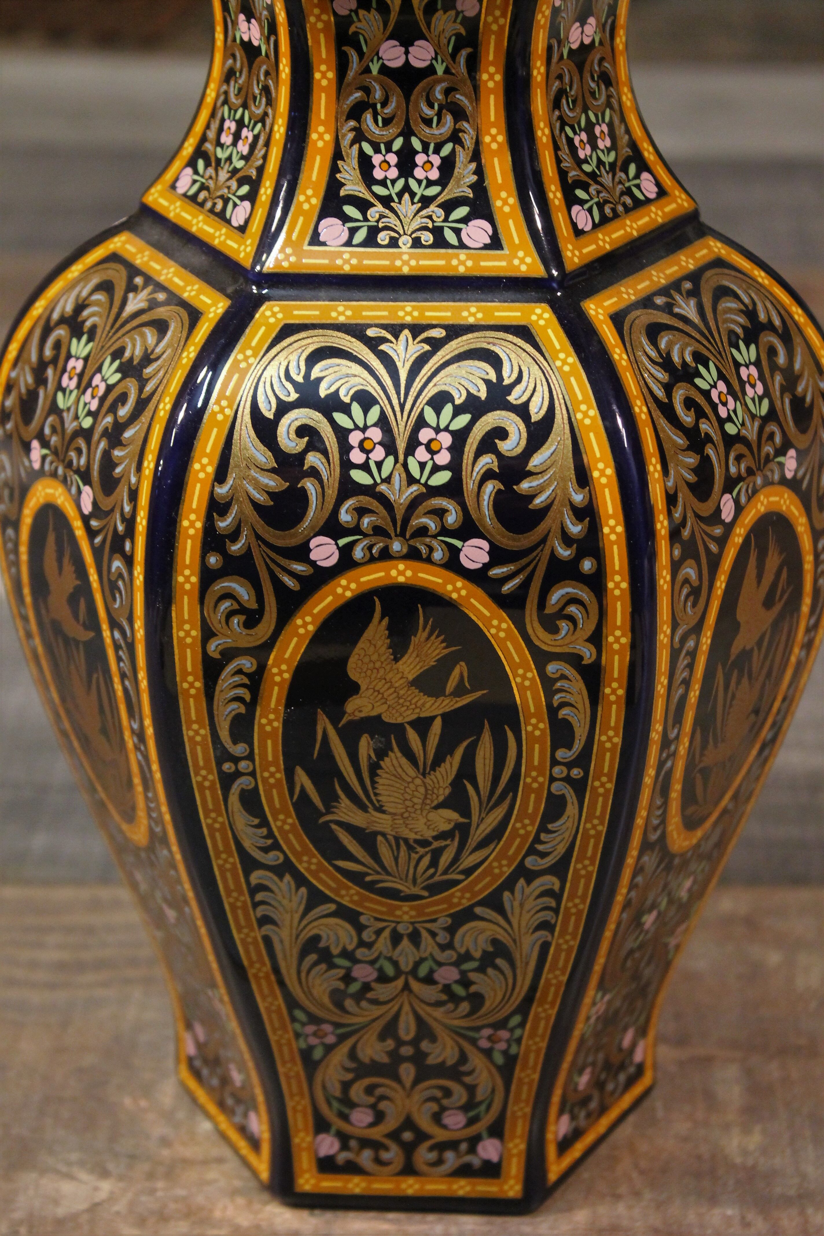 Vase "Decor exclusiv" Italy 1960s