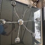 Ceiling light with glass paste globe