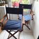 2 old director’s armchairs.