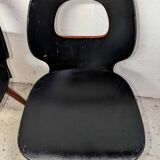 Pair of Baumann chairs, eye type.